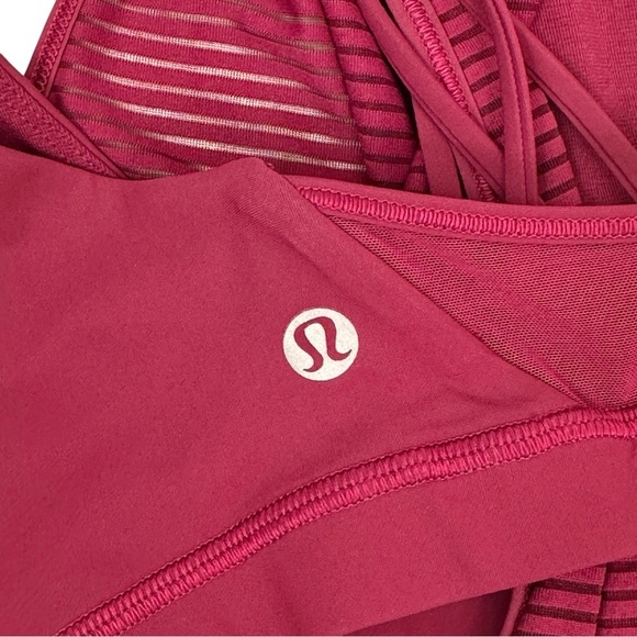 Lululemon Fully Flexed 2-in-1 Tank in Ruby Size 4 Small - Picture 6 of 11